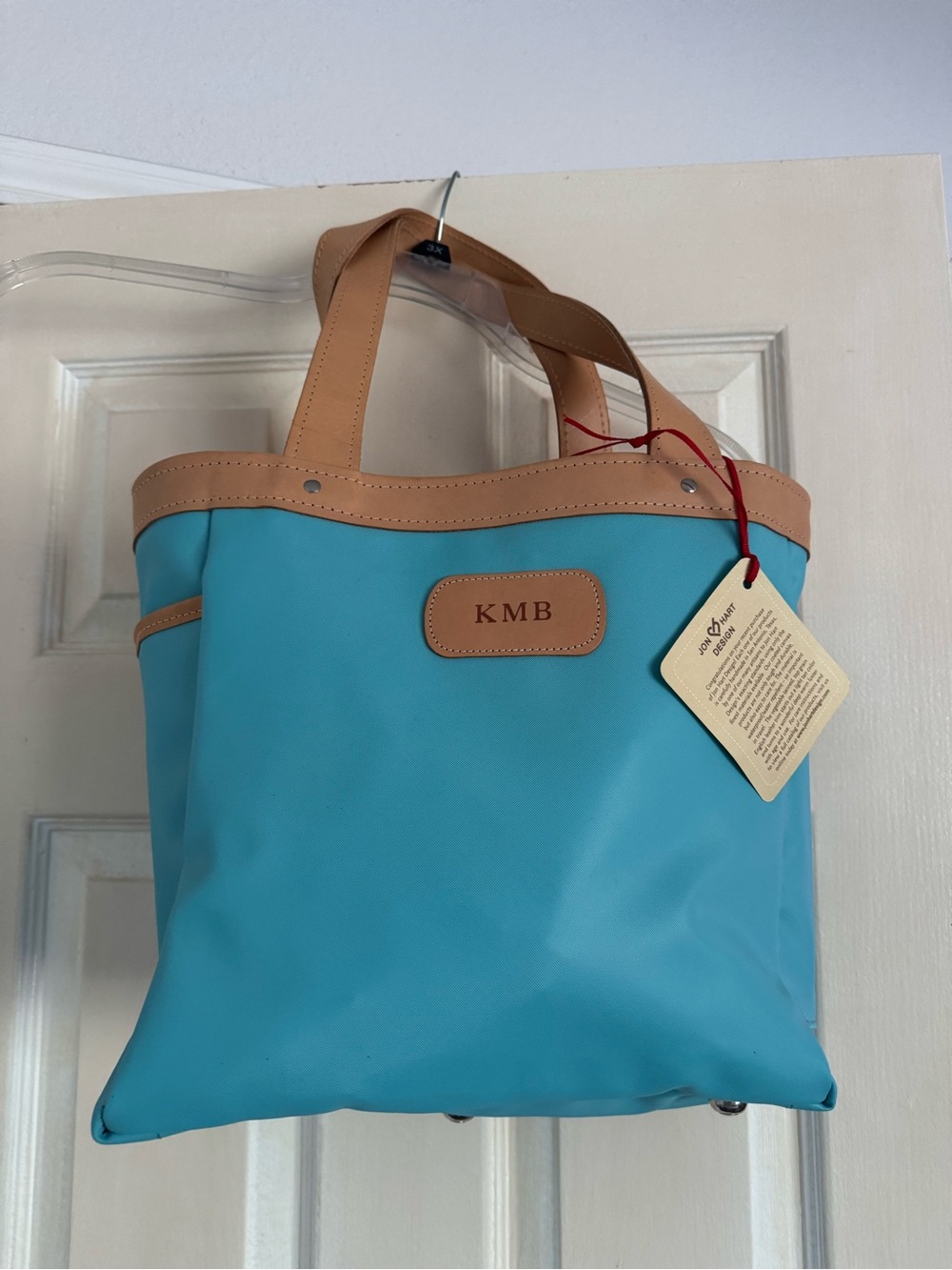 Jon Hart Ocean Blue Tote Bag and pouches